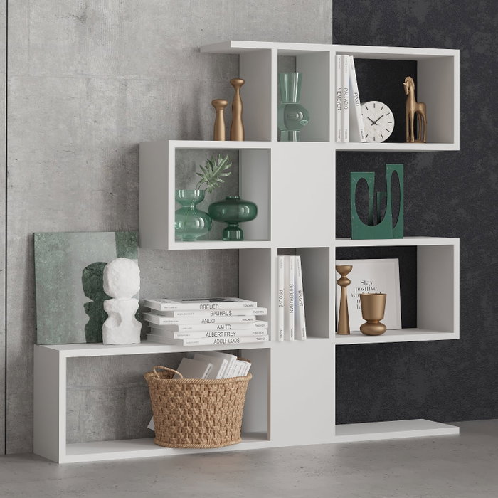 Hanah Home Karlin - Estantería Blanca Hanah Home Karlin - Estantería Blanca